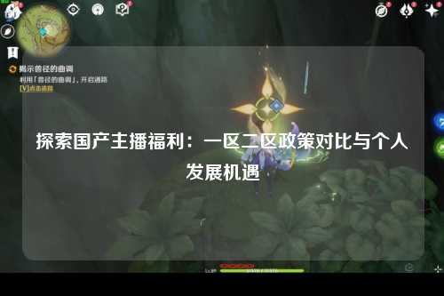 探索国产主播福利：一区二区政策对比与个人发展机遇